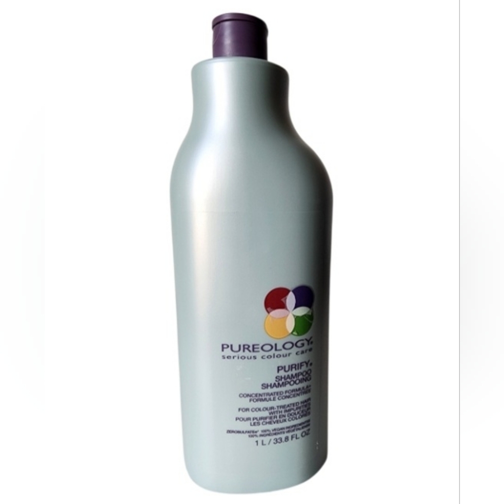 New! Pureology Purify Shampoo Colour-Treated 33.8 oz Discontinued
